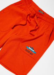 Ovs Fleece Bermuda Shorts With Drawstring And Print