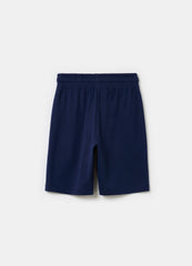 Ovs Fleece Bermuda Shorts With Drawstring And Print