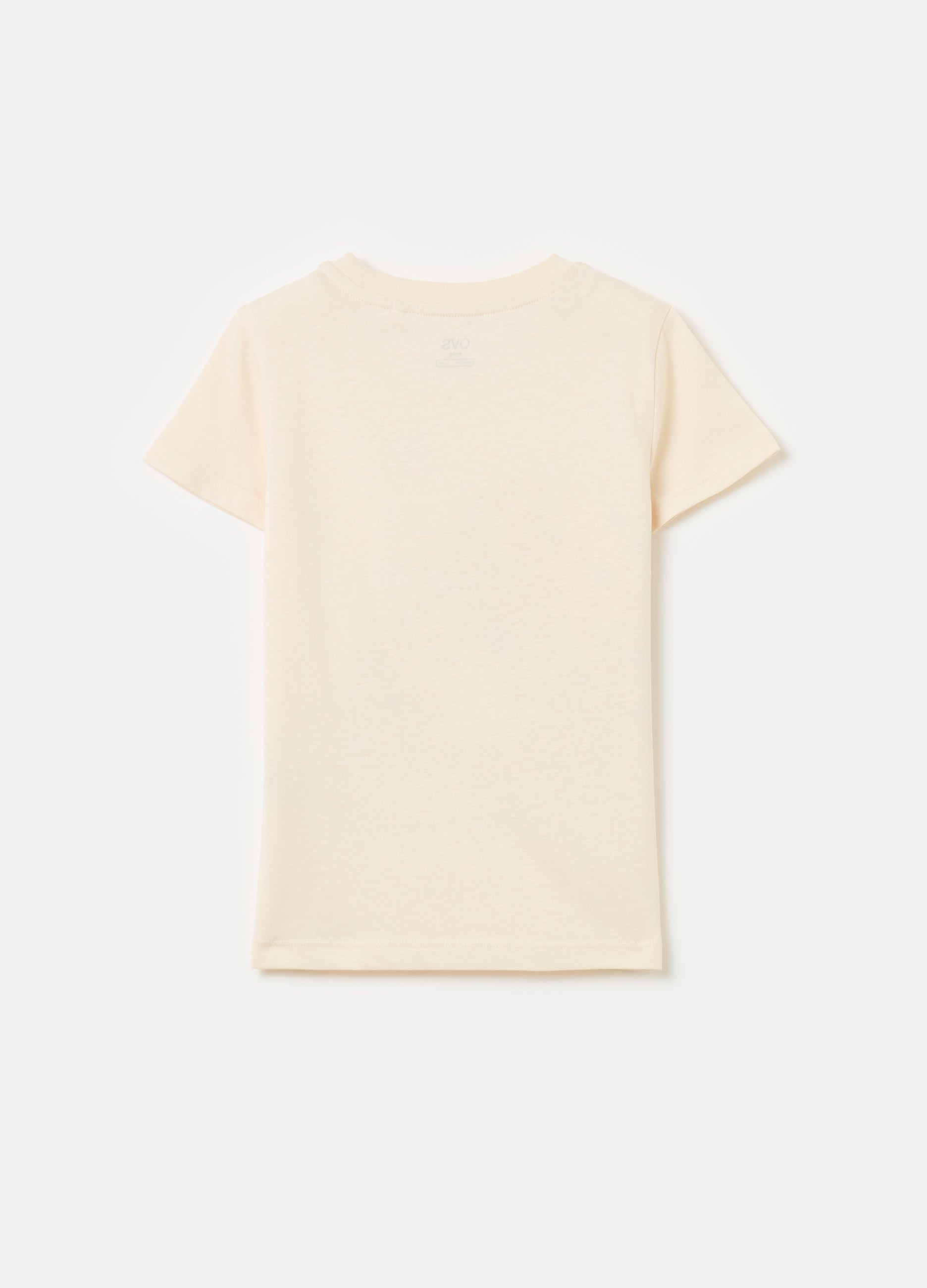 Ovs Cotton T-Shirt With Print