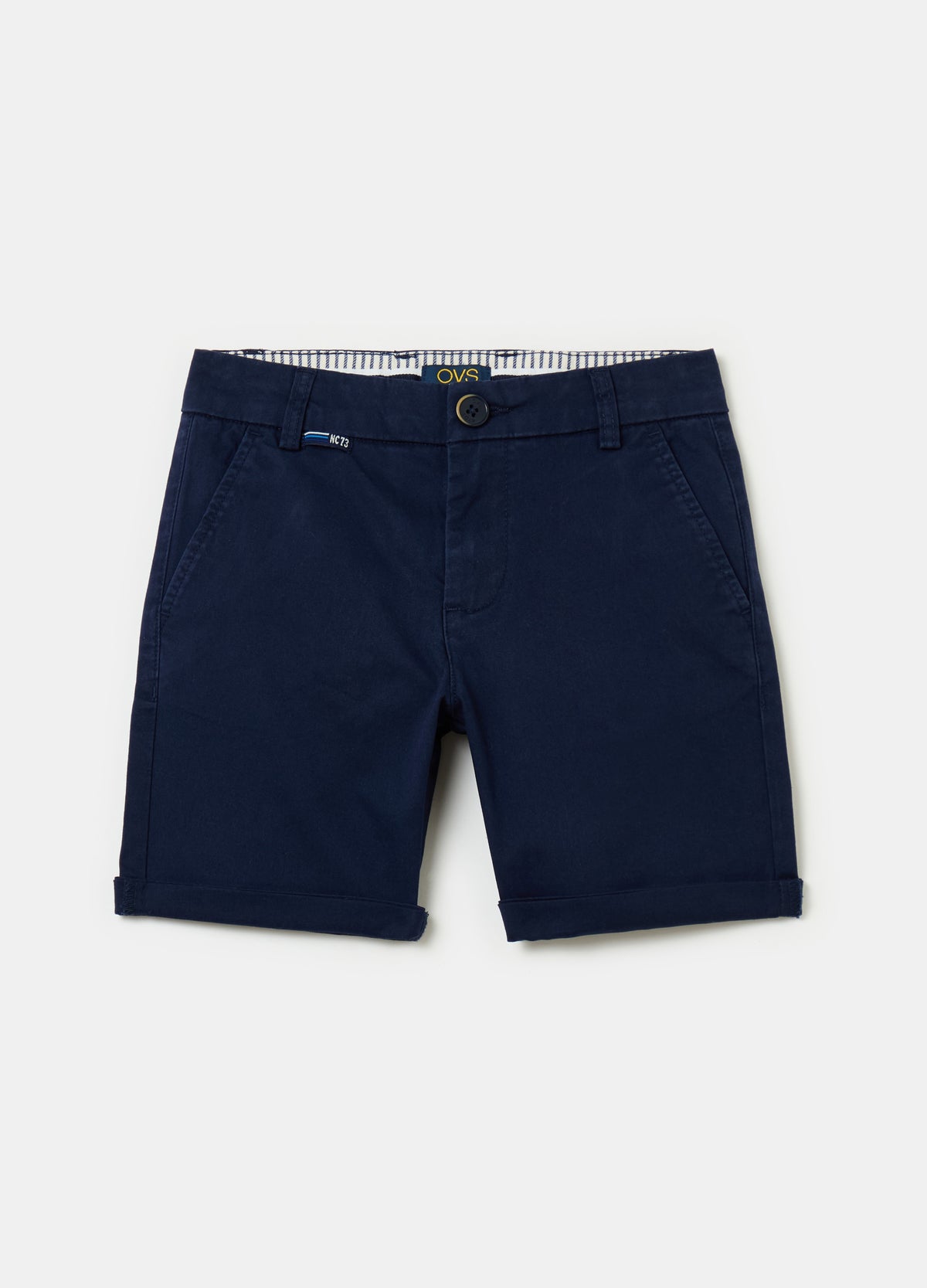 Ovs Chino Bermuda Shorts With Pockets