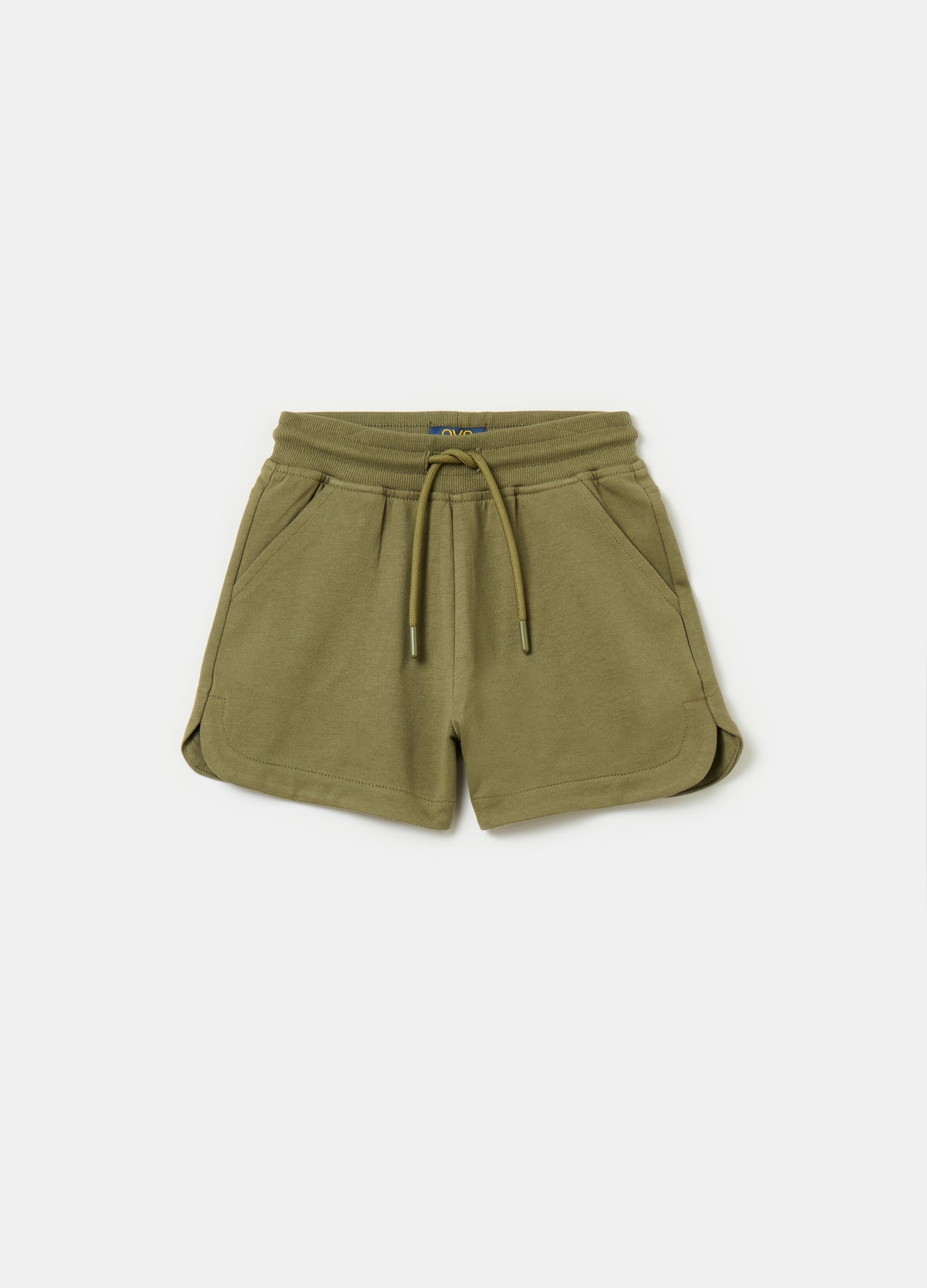 Ovs Fleece Shorts With Drawstring