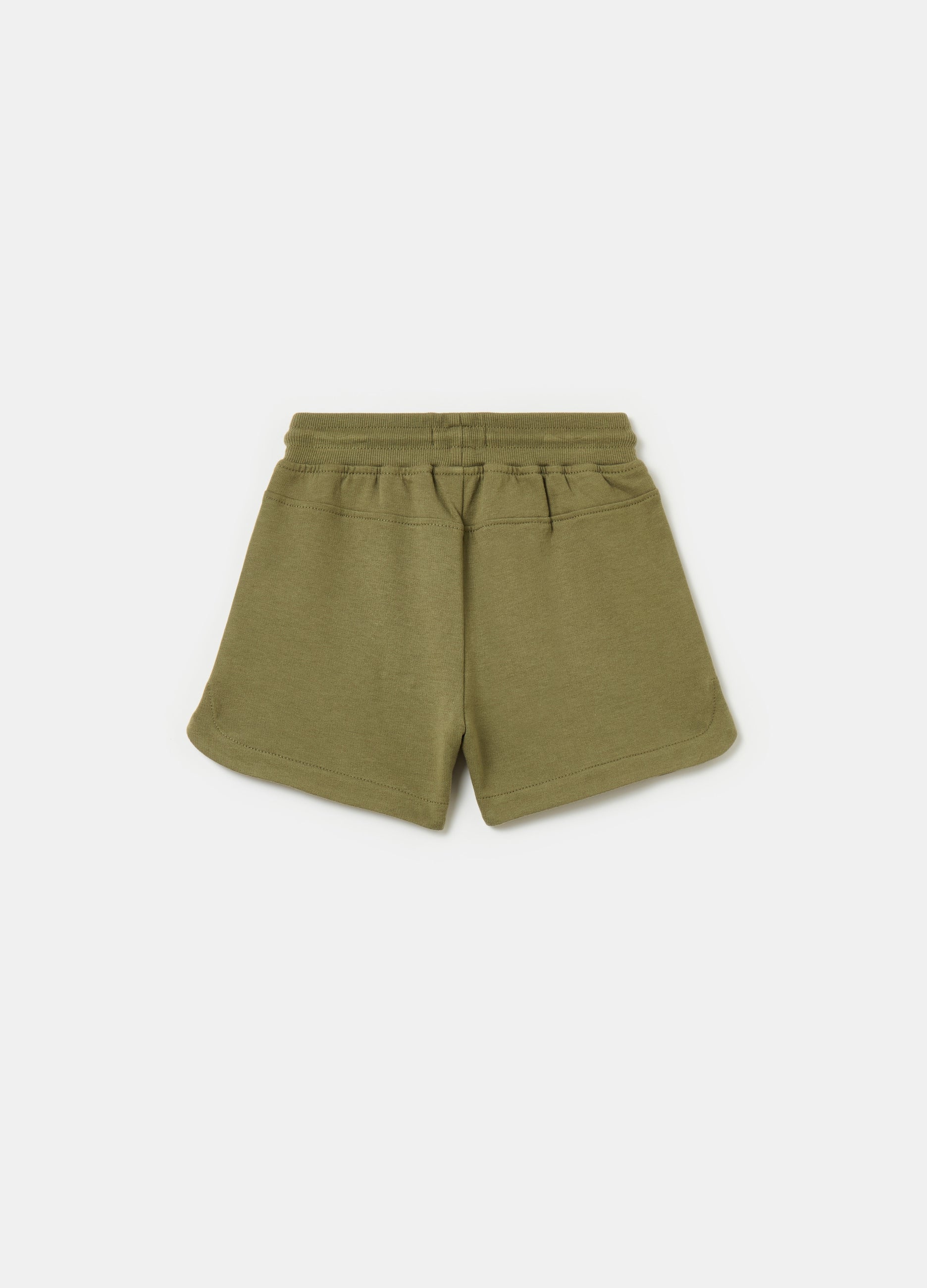 Ovs Fleece Shorts With Drawstring