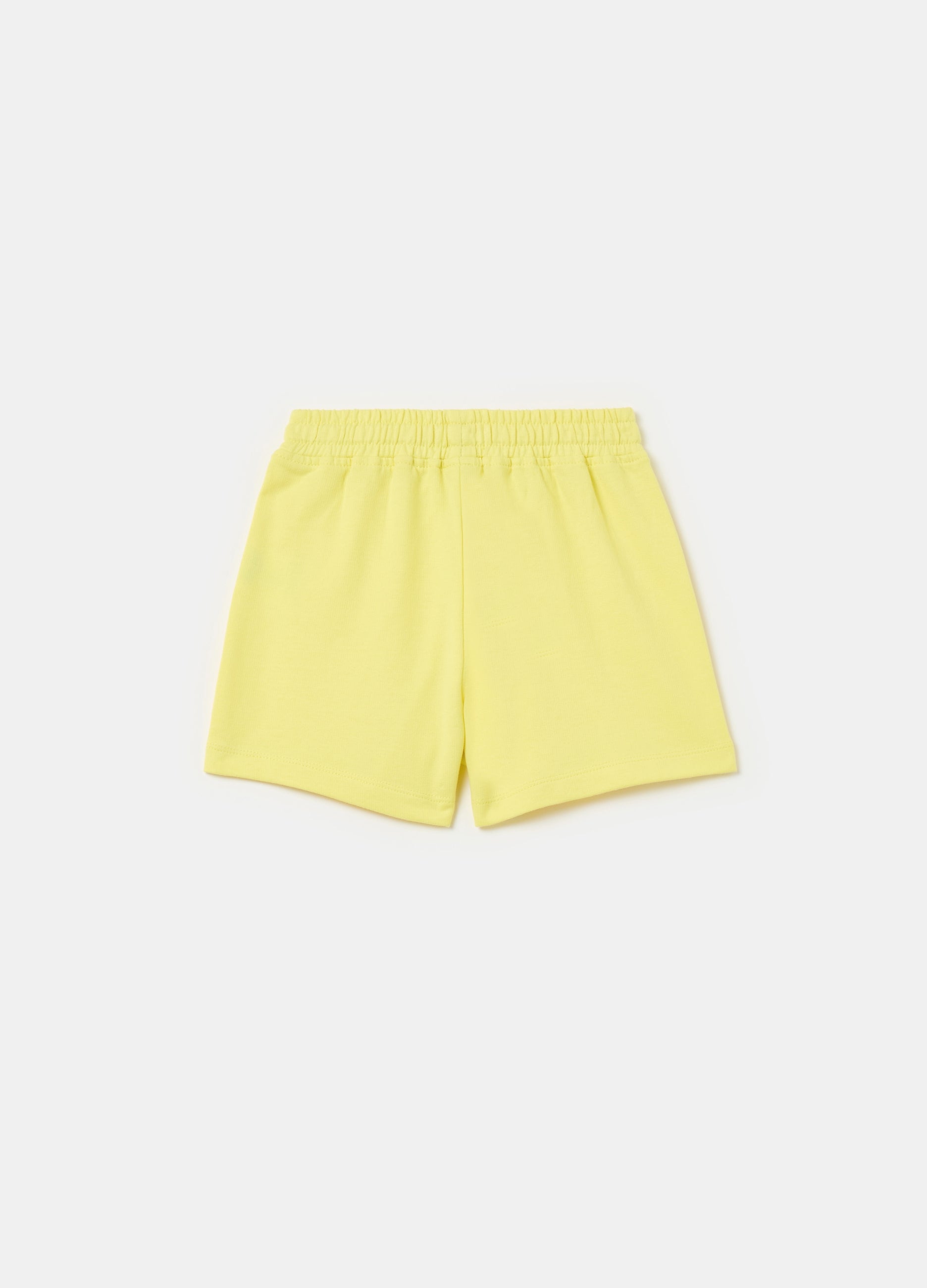 Ovs Fleece Shorts With Drawstring