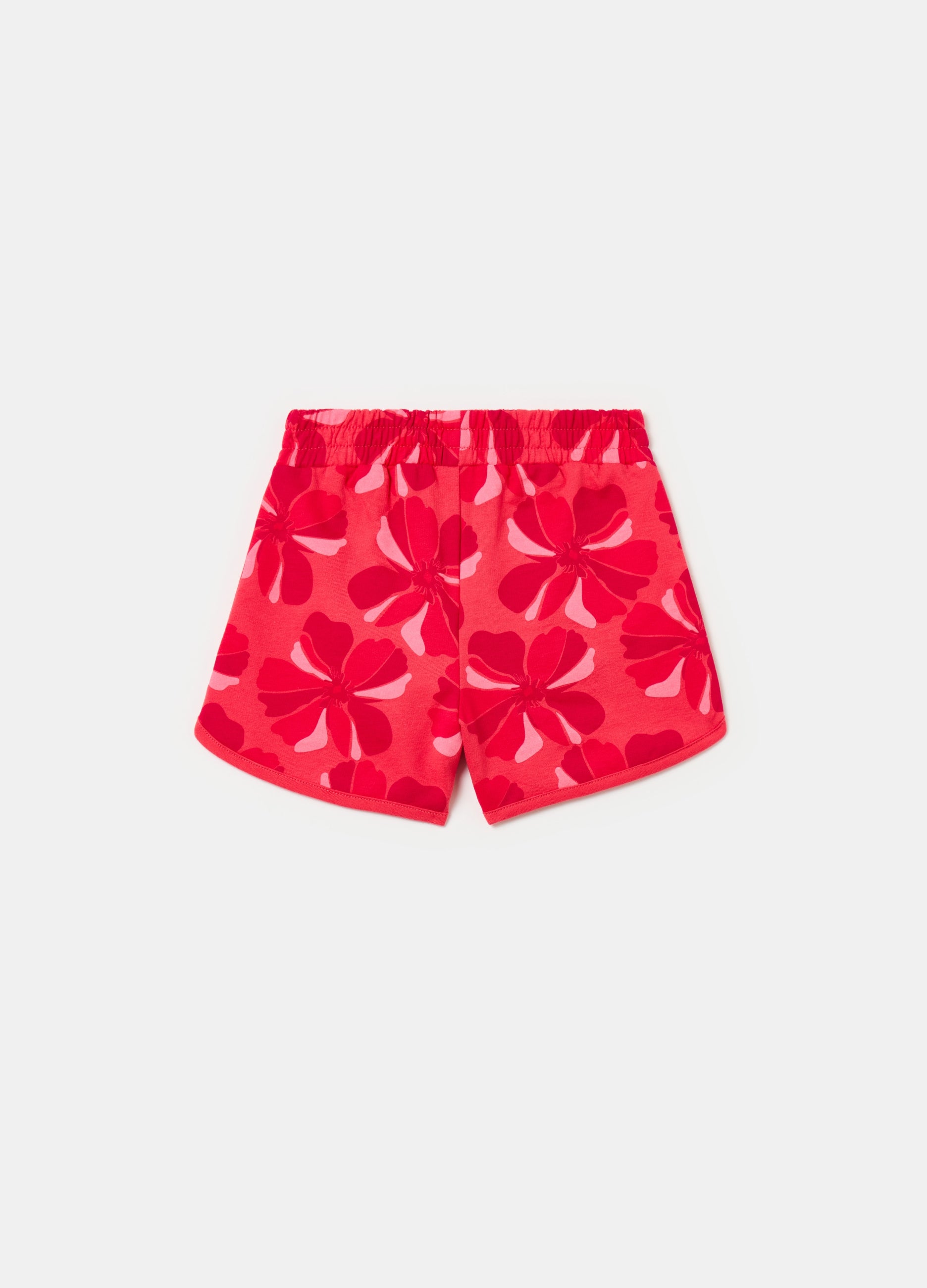 Ovs Fleece Shorts With Print