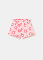 Ovs Shorts With Print And Drawstring