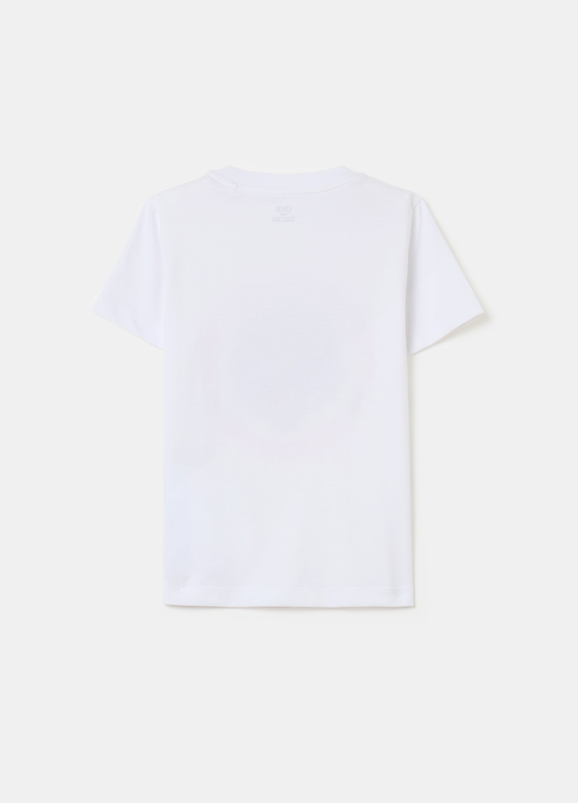 Ovs Printed Cotton T-Shirt