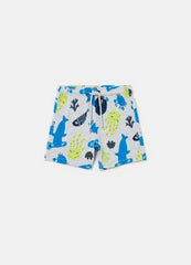 Ovs Shorts With Print And Drawstring