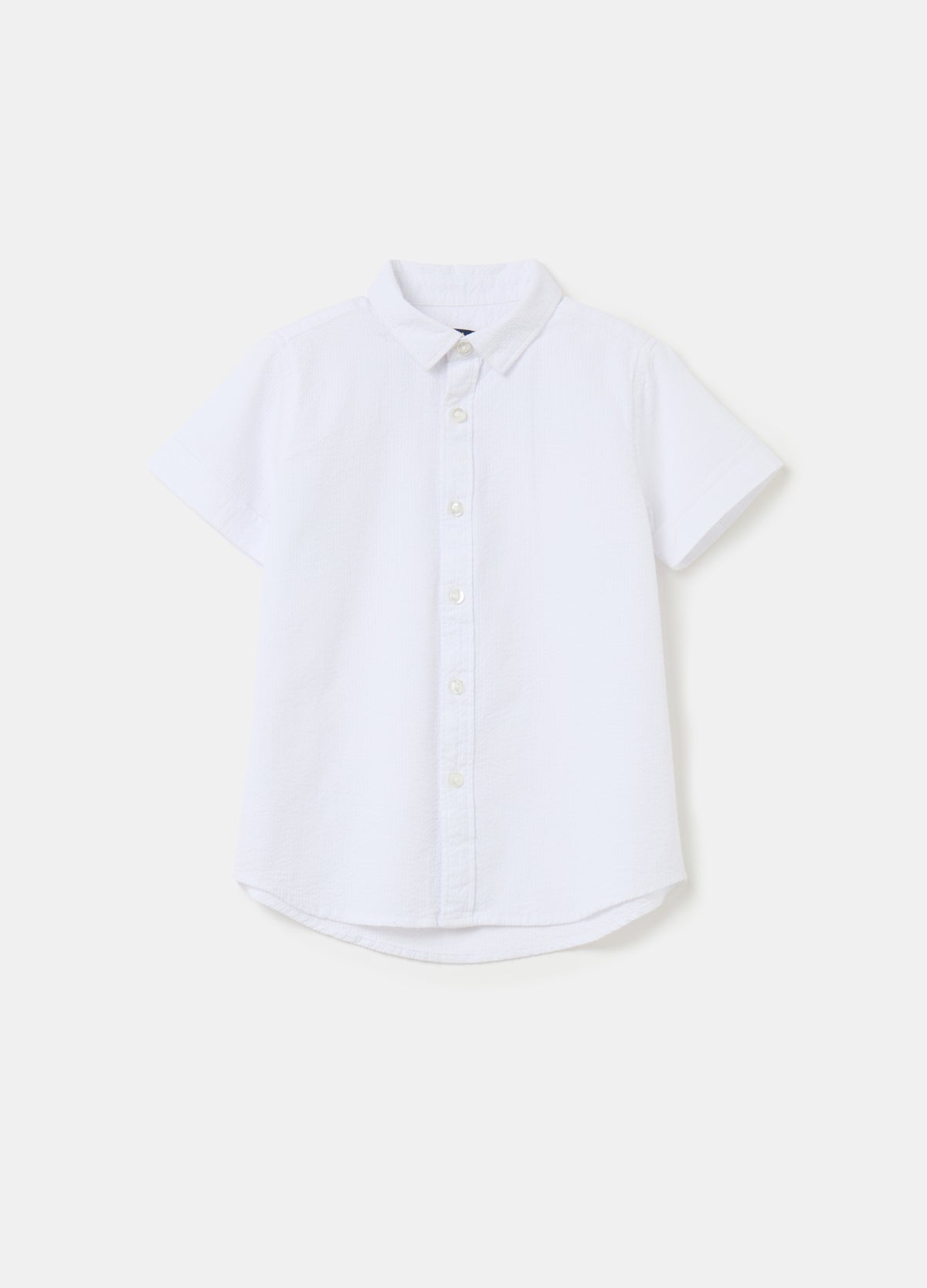 Ovs Cotton Shirt With Stripes