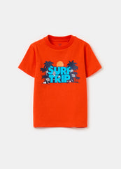 Ovs Printed Cotton T-Shirt