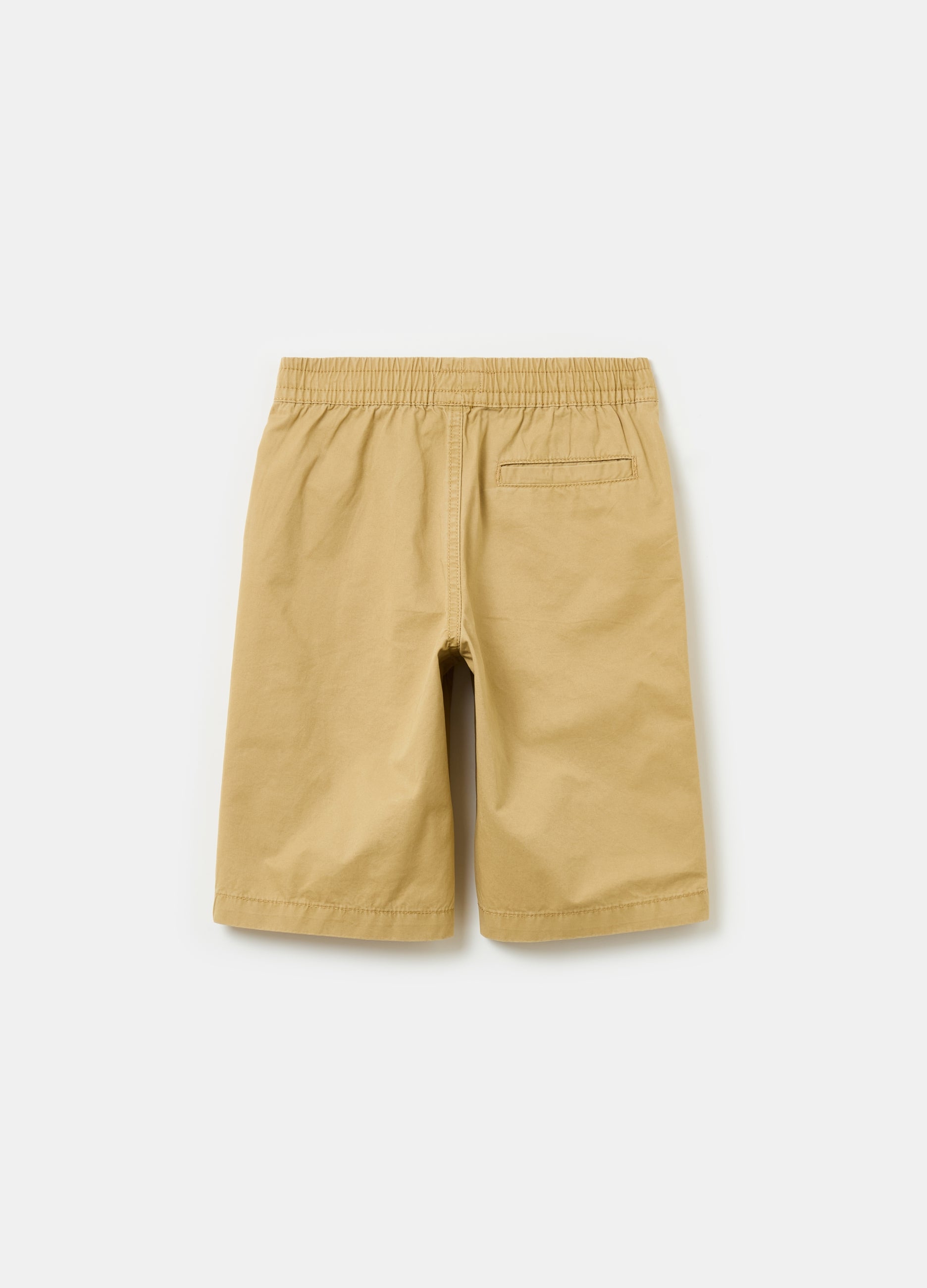 Ovs Pull-On Bermuda Shorts In Cotton