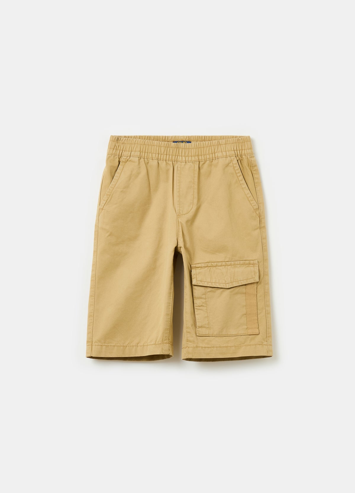Ovs Pull-On Bermuda Shorts In Cotton