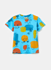 Ovs Printed Cotton T-Shirt
