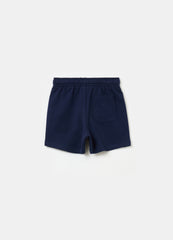 Ovs French Terry Bermuda Shorts With Drawstring