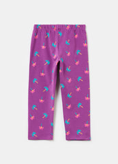 Ovs Three-Quarter Leggings With Print