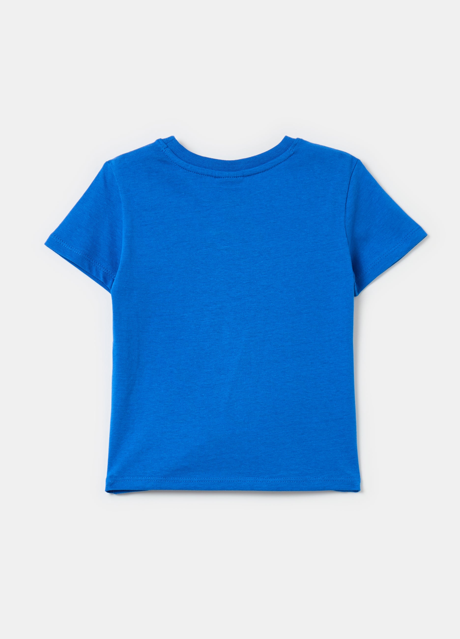 Cotton T-Shirt With Round Neck