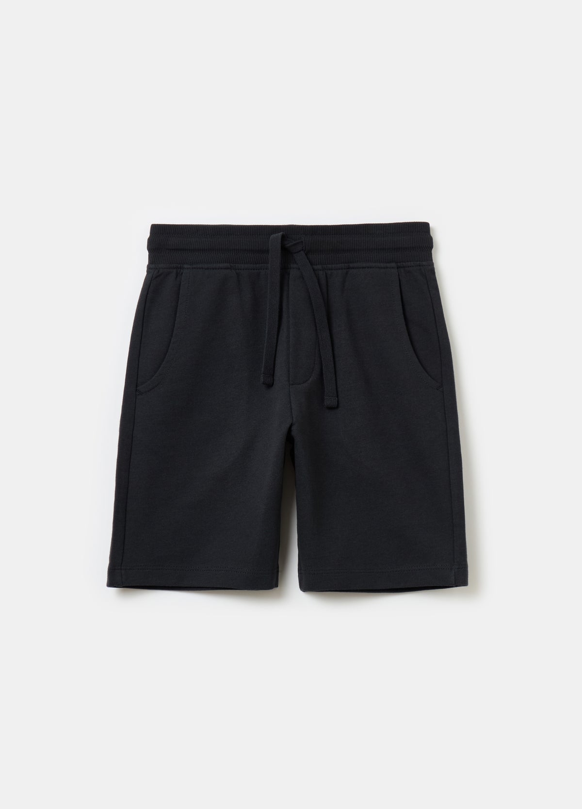 Ovs Fleece Bermuda Shorts With Drawstring