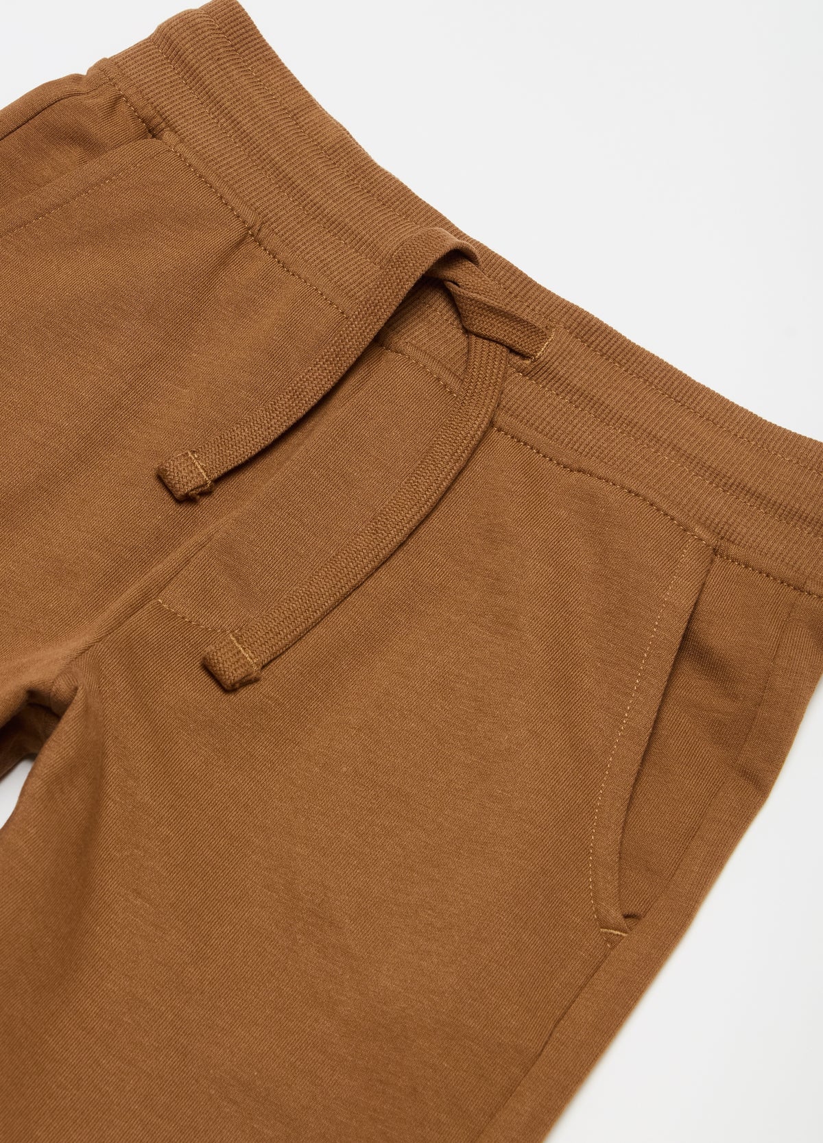 Ovs Fleece Bermuda Shorts With Drawstring