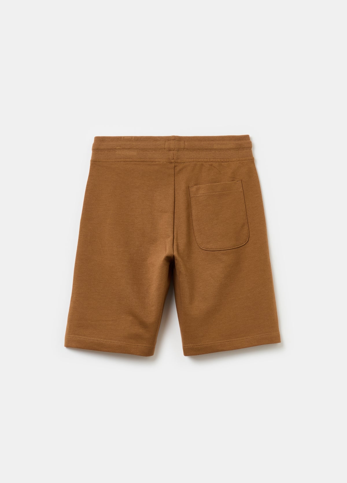 Ovs Fleece Bermuda Shorts With Drawstring