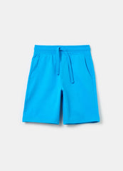 Ovs Fleece Bermuda Shorts With Drawstring