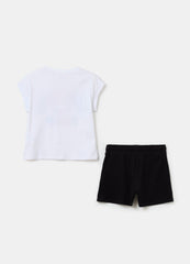 Cotton Jogging Set With Print