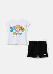 Cotton Jogging Set With Print