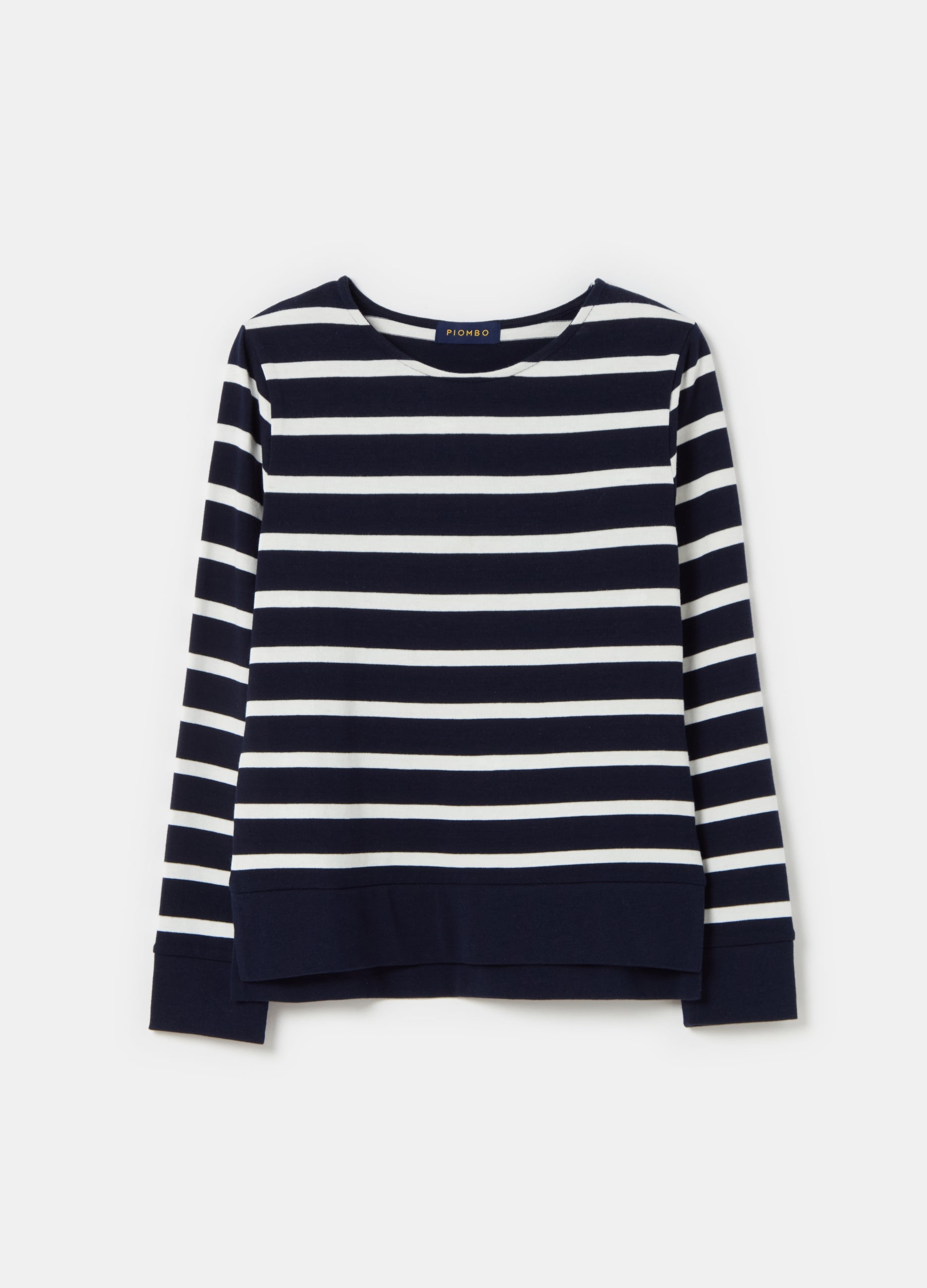 Long-Sleeved Striped T-Shirt