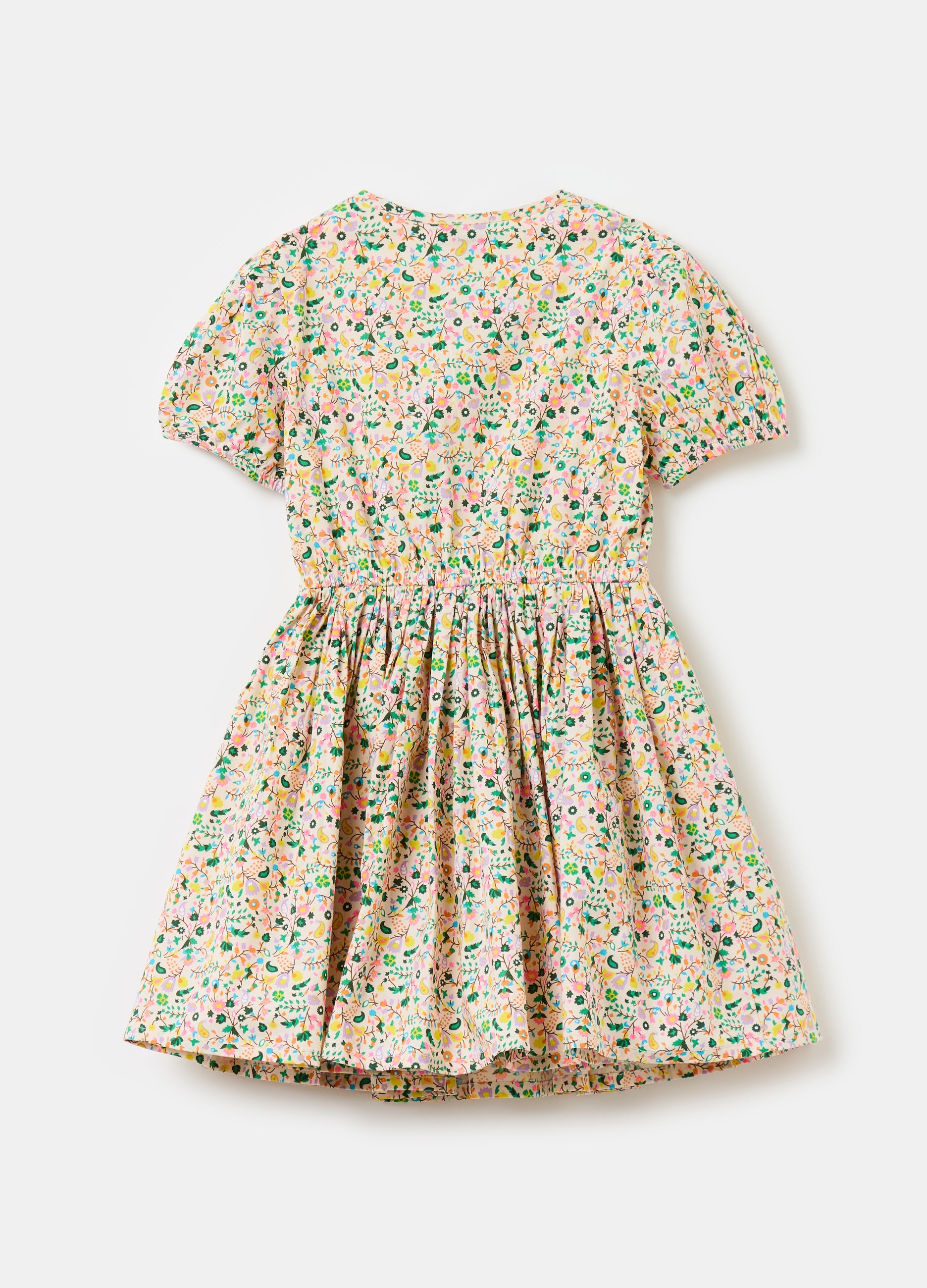 Ovs Floral Dress With Tassels