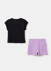 Cotton Jogging Set With Print
