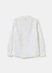 Ovs Linen And Cotton Shirt With Pocket