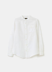Ovs Linen And Cotton Shirt With Pocket