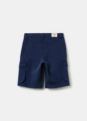 Ovs Cargo Bermuda Shorts With Drawstring
