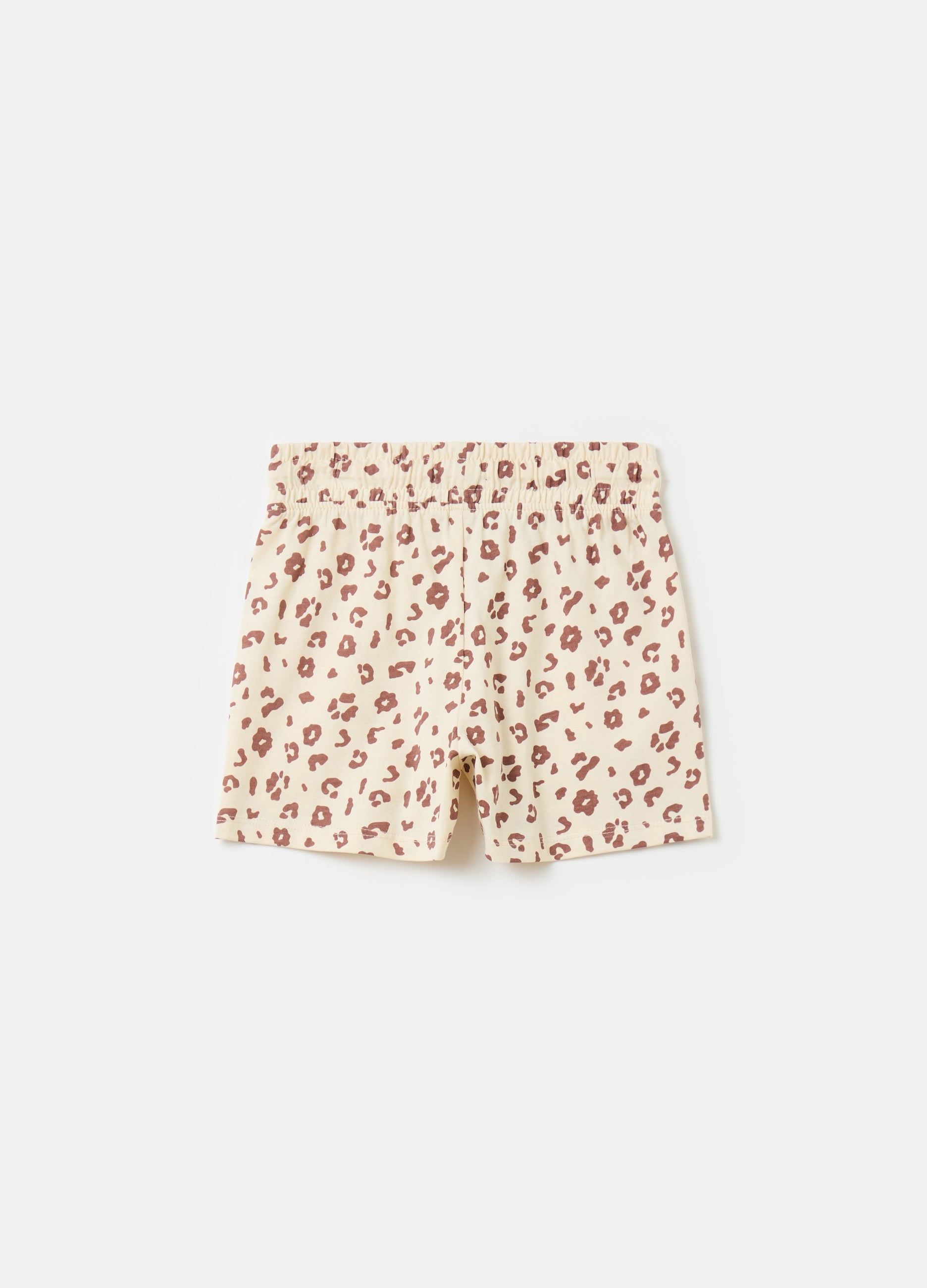 Ovs Shorts With Speckled Print