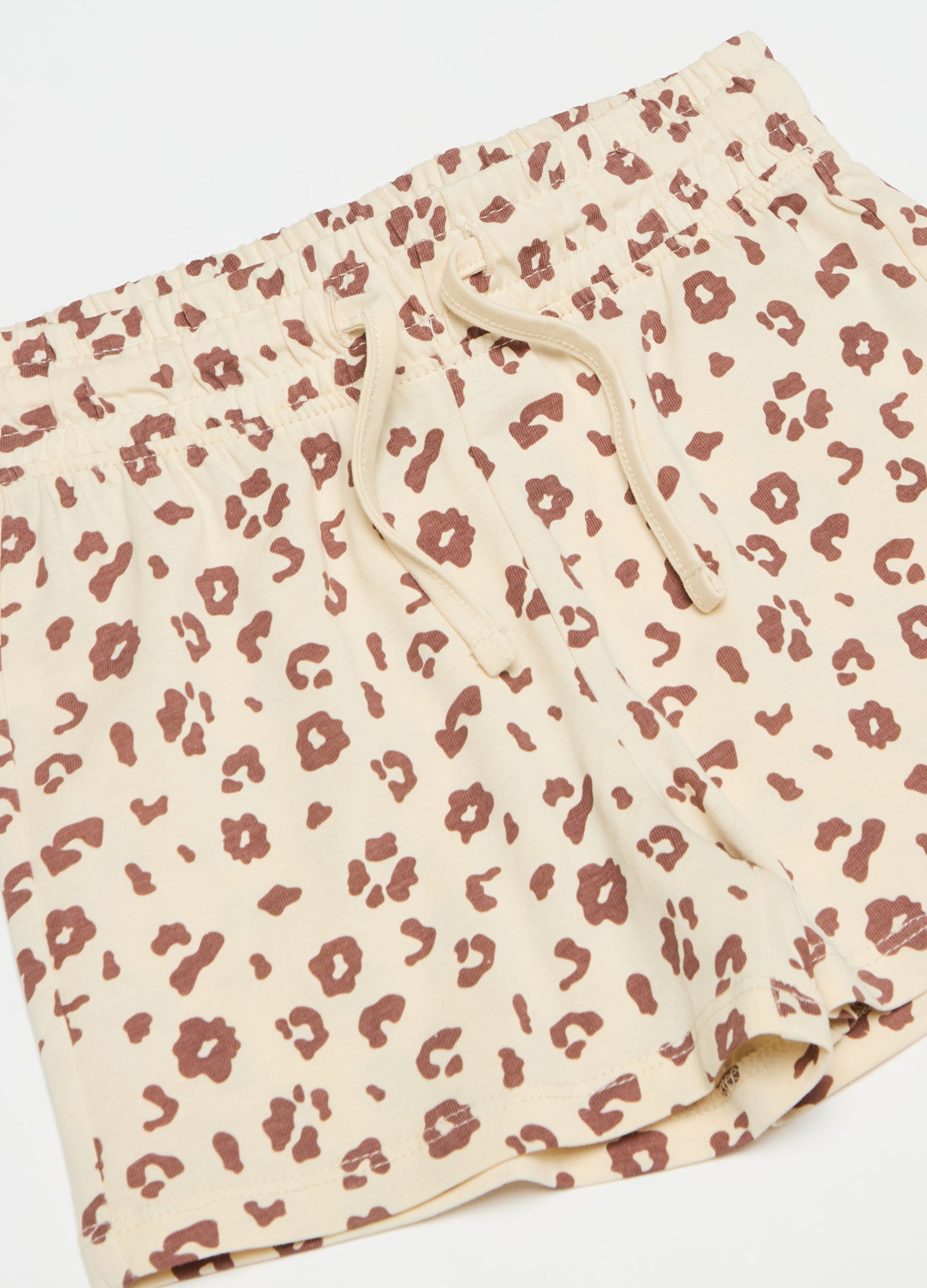Ovs Shorts With Speckled Print