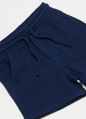 Ovs Piquet Bermuda Shorts With Drawstring