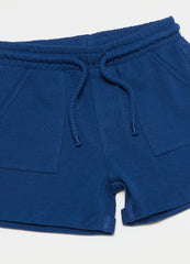 Ovs Piquet Bermuda Shorts With Drawstring