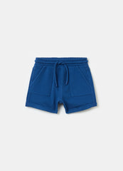 Ovs Piquet Bermuda Shorts With Drawstring