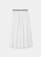 Long Skirt With Ethnic Belt