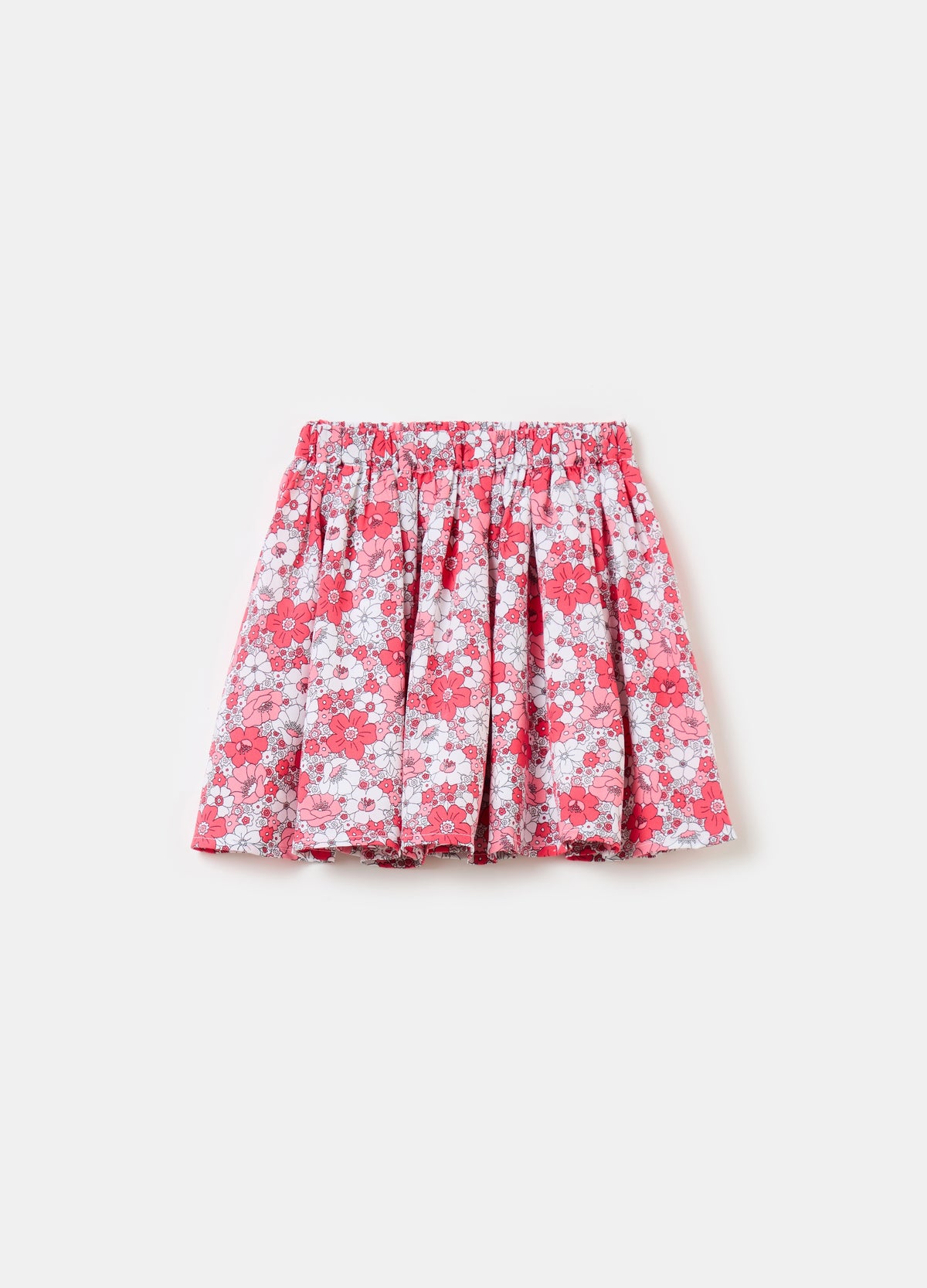 Ovs Short Skirt With Flowers Print