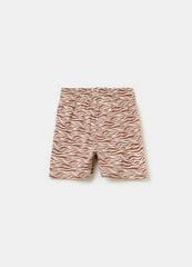 Ovs Shorts With Speckled Print