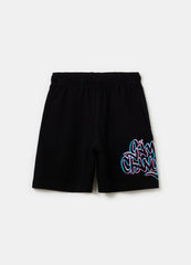 Ovs Bermuda Joggers With Embroidery