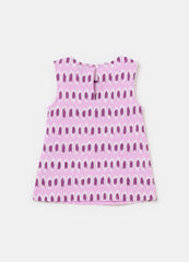 Ovs Sleeveless Blouse With All-Over Print