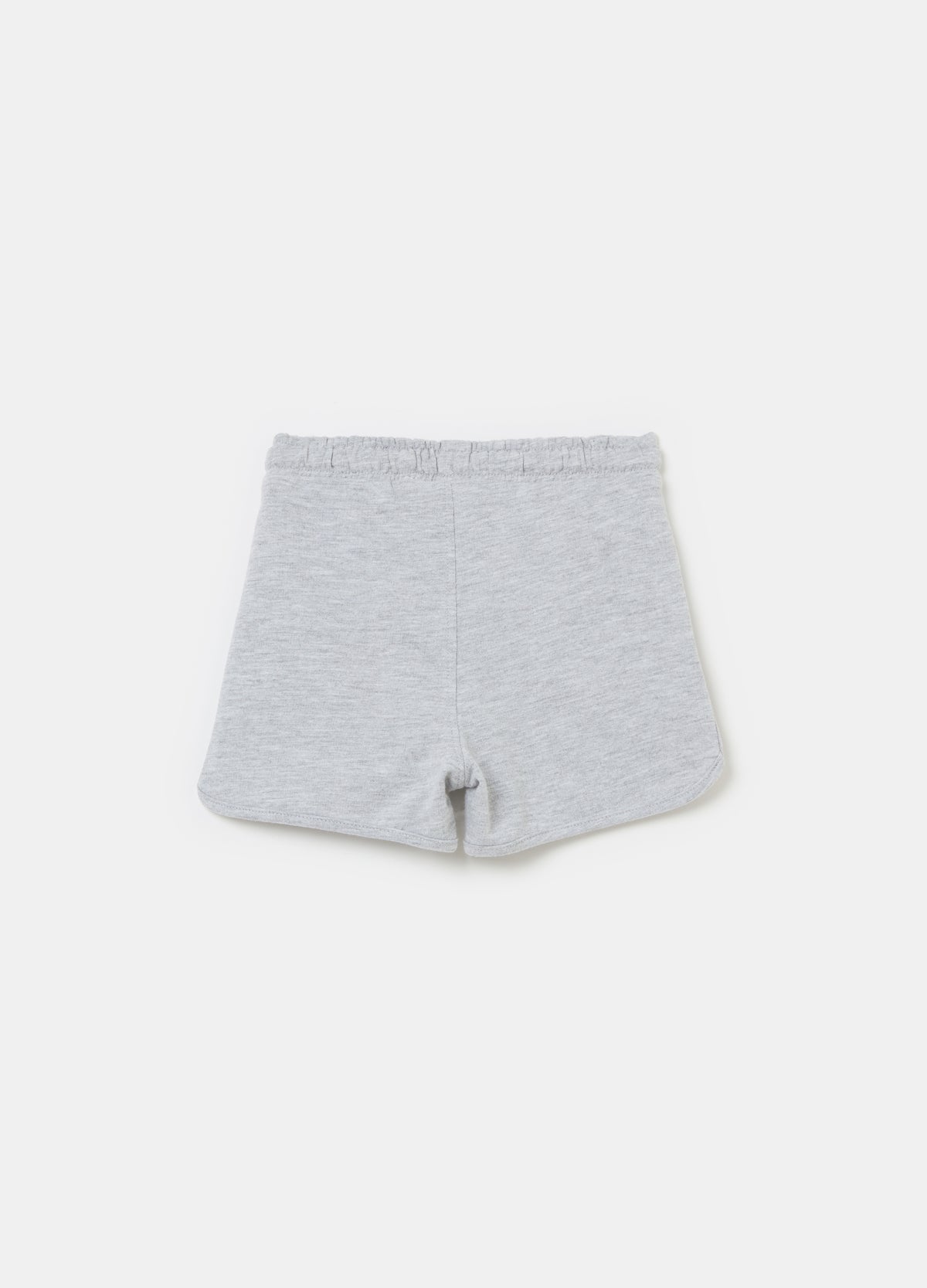 Ovs Fleece Bermuda Shorts With Drawstring And Pockets