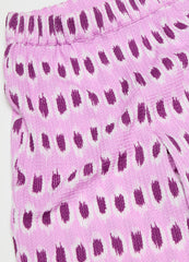 Ovs Wide-Leg Trousers With Ikat Pattern
