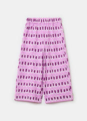 Ovs Wide-Leg Trousers With Ikat Pattern
