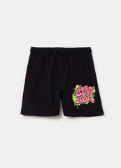 Ovs Shorts In French Terry With Graffiti Print