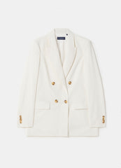 Contemporary Double-Breasted Blazer