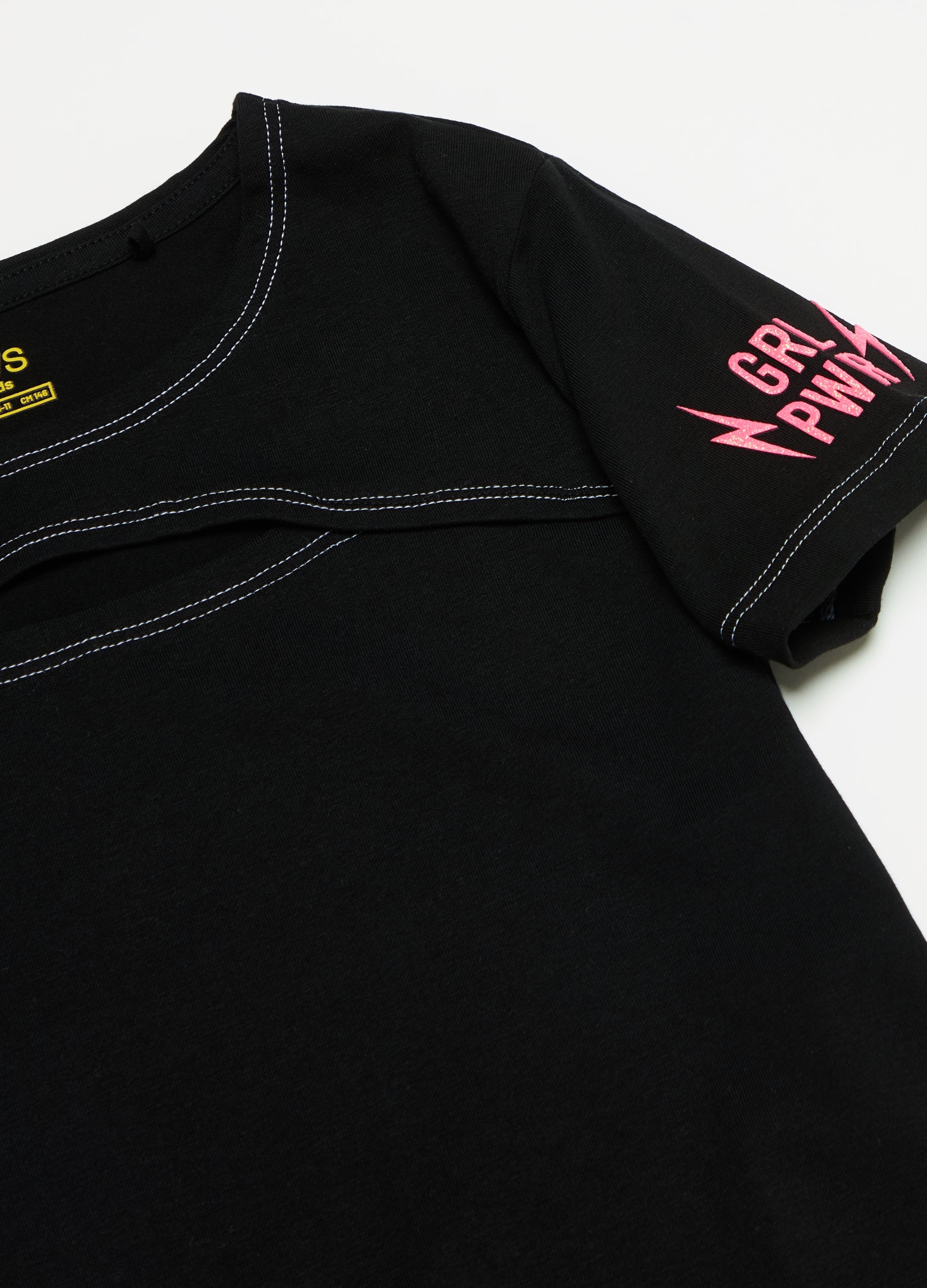 Ovs T-Shirt With Cut-Out Detail