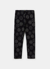 Printed Stretch Cotton Leggings