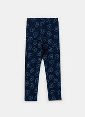 Printed Stretch Cotton Leggings