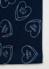 Printed Stretch Cotton Leggings